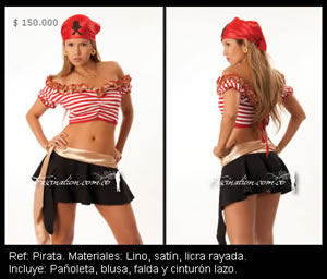 Disfraces de Pirata Sexy